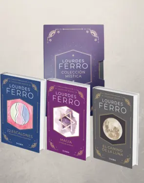 Portada Colección mística Lourdes Ferro