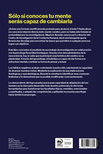 Contraportada La ciencia detrás del logro