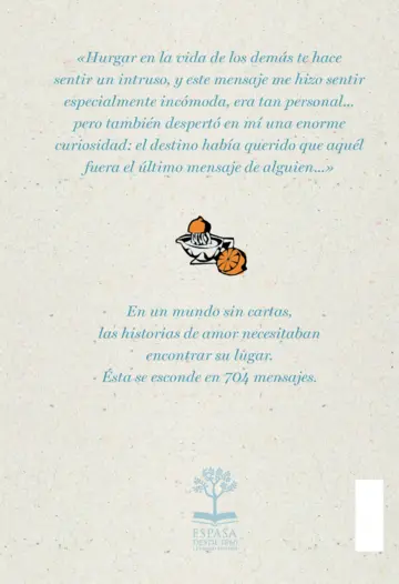 Contraportada Volverán las naranjas