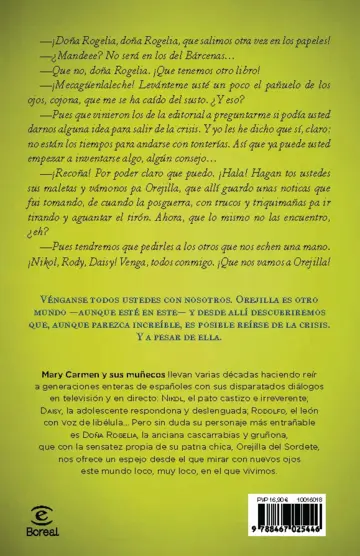 Contraportada La crisis en Orejilla del Sordete