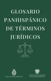 Portada Glosario panhispánico de términos jurídicos