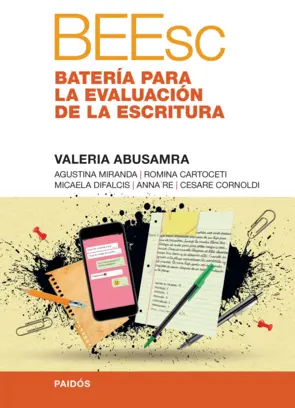 Portada Batería para la Evaluación de la Escritura (BEEsc)