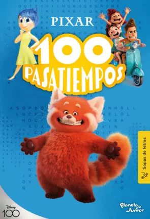 Portada 100 pasatiempos (sopas de letras). Pixar