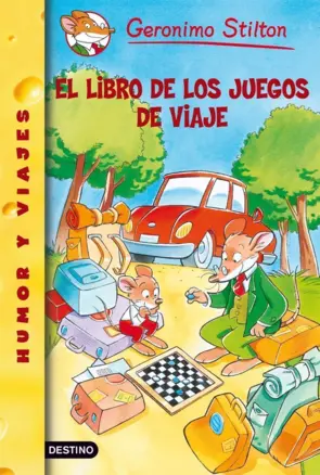Portada Stilton 34.El libro se los juegos de viaje