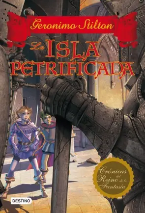 Portada Stilton. La isla petrificada