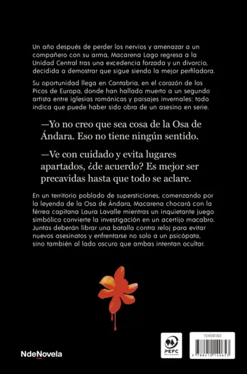 Contraportada La Osa de Ándara