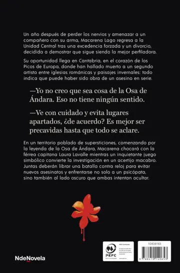 Contraportada La Osa de Ándara