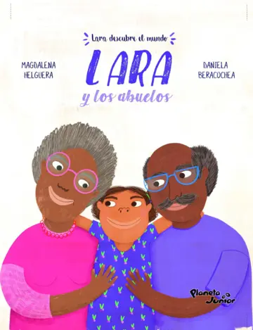 Contraportada Lara y los abuelos