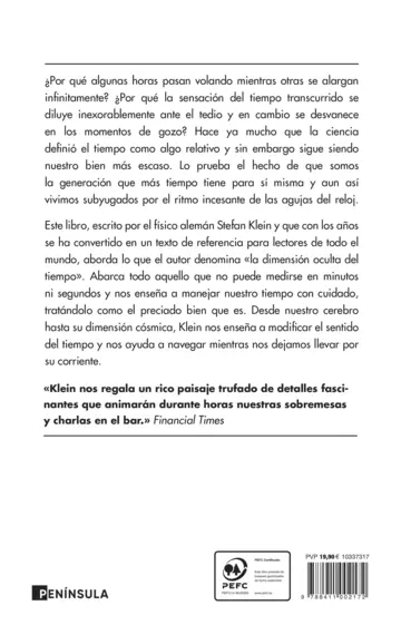 Contraportada El tiempo