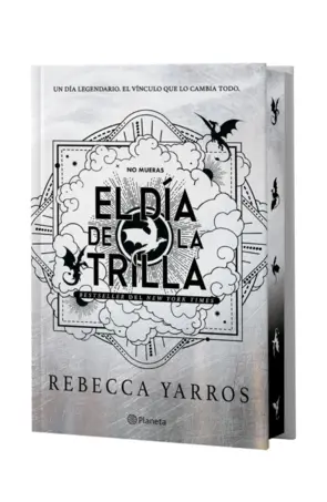 Portada El día de la Trilla (Empíreo) Edición con cantos tintados