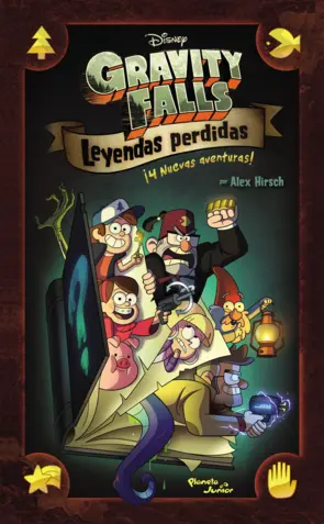 Portada Gravity Falls. Leyendas perdidas