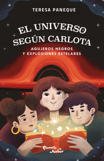 Contraportada El universo según Carlota 2. Agujeros negros y explosiones estelares
