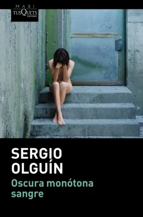 Portada Oscura monótona sangre