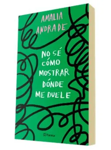 Portada No sé cómo mostrar dónde me duele