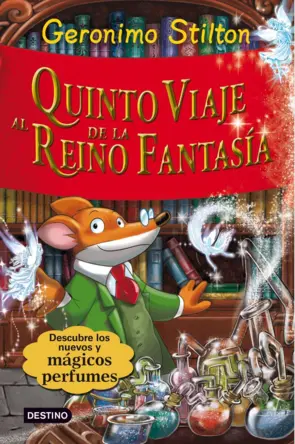 Portada Stilton. Quinto viaje al reino de la fantasia