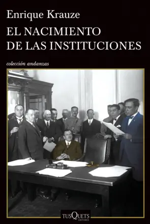 Portada El nacimiento de las instituciones