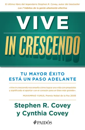 Portada Vive in crescendo