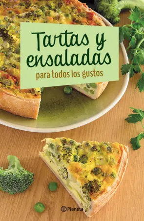 Portada Tartas y ensaladas para todos los gustos