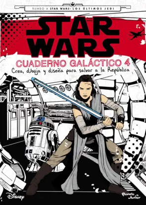 Portada Star Wars. Los últimos Jedi. Cuaderno galáctico