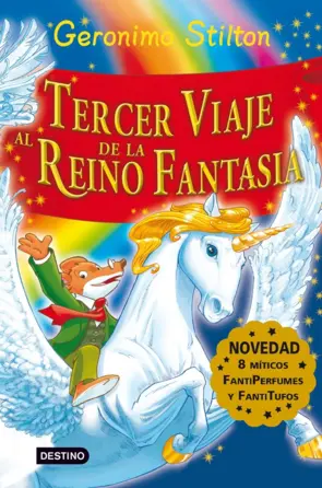Portada Stilton. Tercer viaje al reino de la fantasia