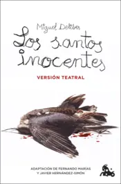 Portada Los santos inocentes. Versión teatral