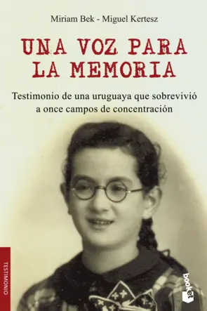 Portada Una voz para la memoria