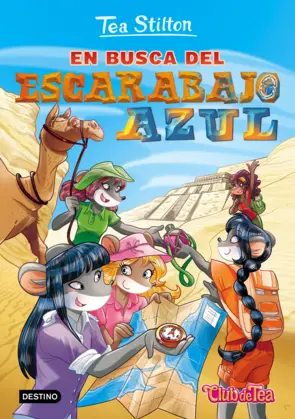 Portada En busca del escarabajo azul