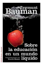 Portada Sobre la educacion en un mundo liquido