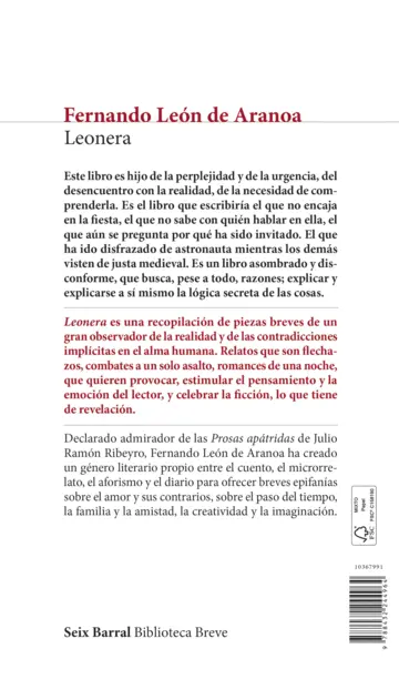 Contraportada Leonera